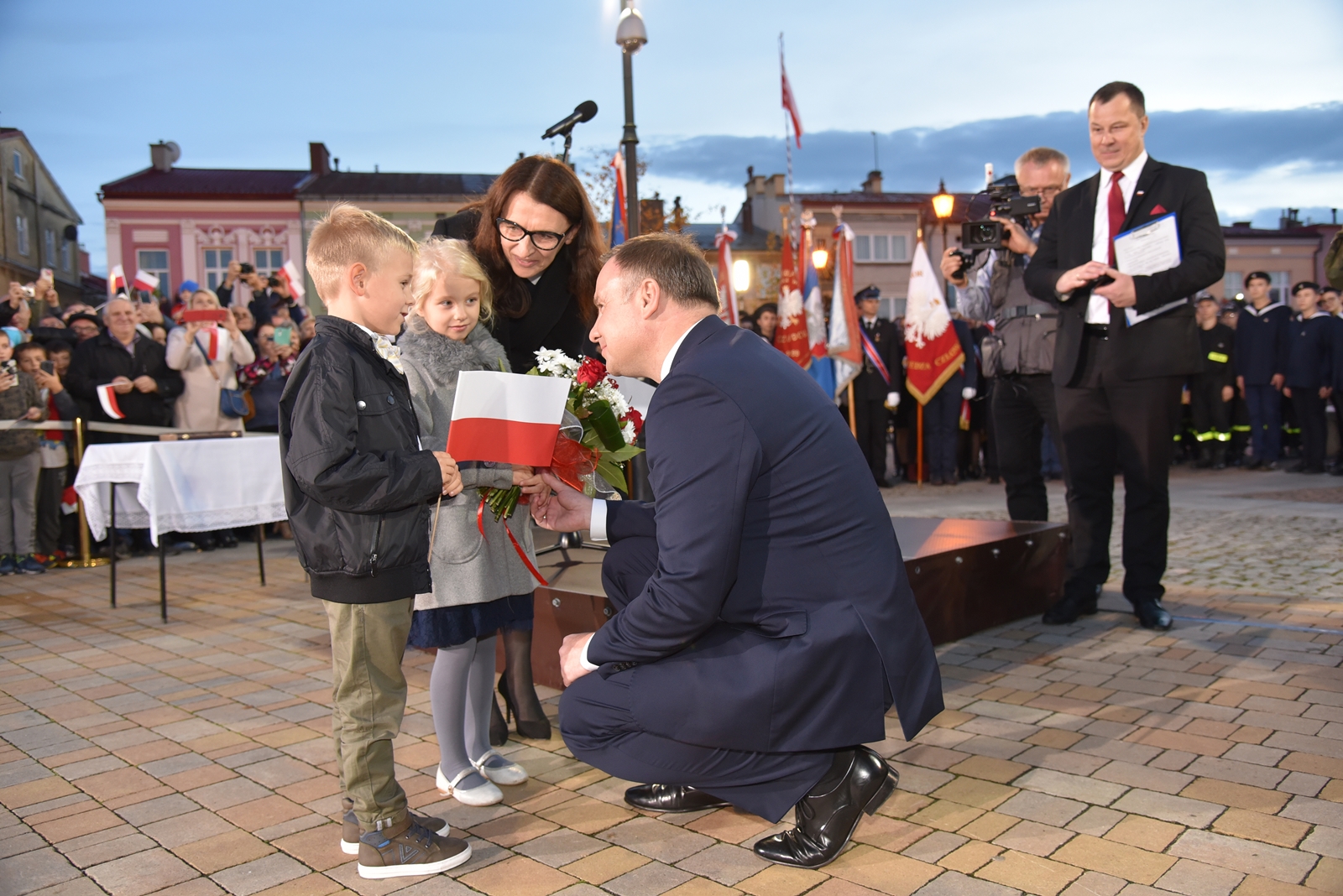 Prezydent Andrzej Duda spotkał się z mieszkańcami powiatu strzyżowskiego